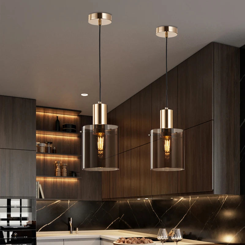 Luxe Glass Pendant Light