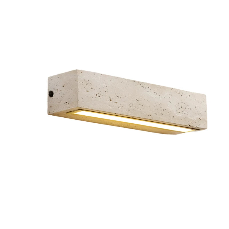 Travertine Buiten Waterproof LED Wandlamp