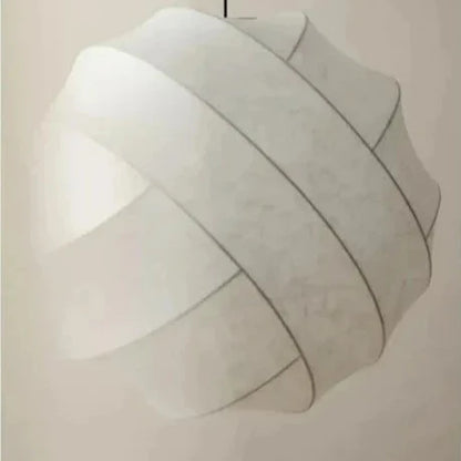 Wabi Sabi Silk Ball Pendant Light