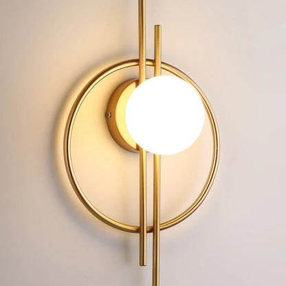 Nordic Glass Ball Wall Light