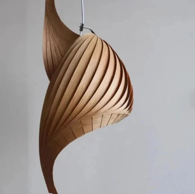 Elegant Japanese Vortex Pendant Light