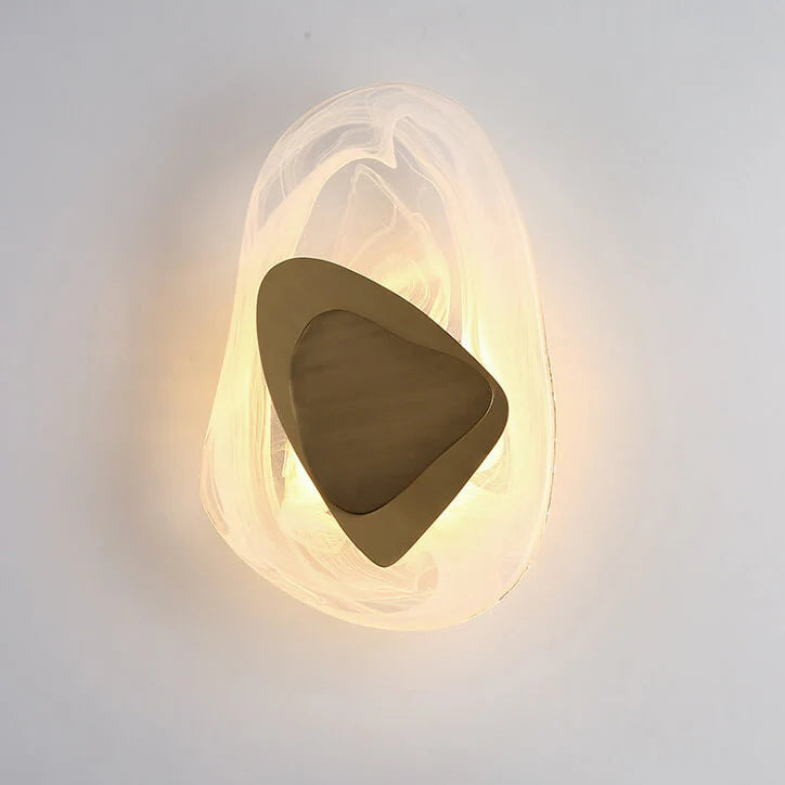 Water Ripple Sculptural Wall Lamp