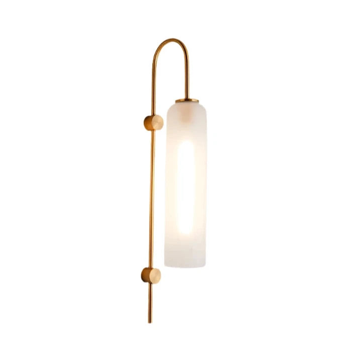 Lampada da parete in vetro di lusso nordico