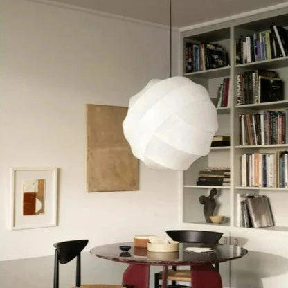 Wabi Sabi Silk Ball Pendant Light