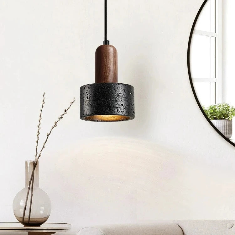 Lampe suspendue LED Pierre Noire