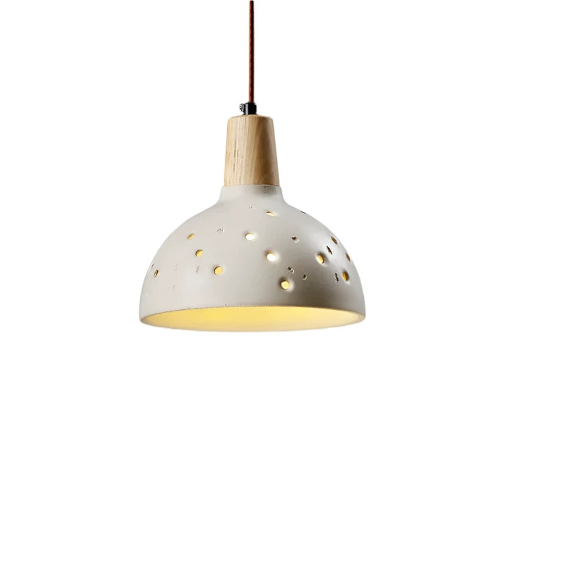 Round Cement Pendant Lamp