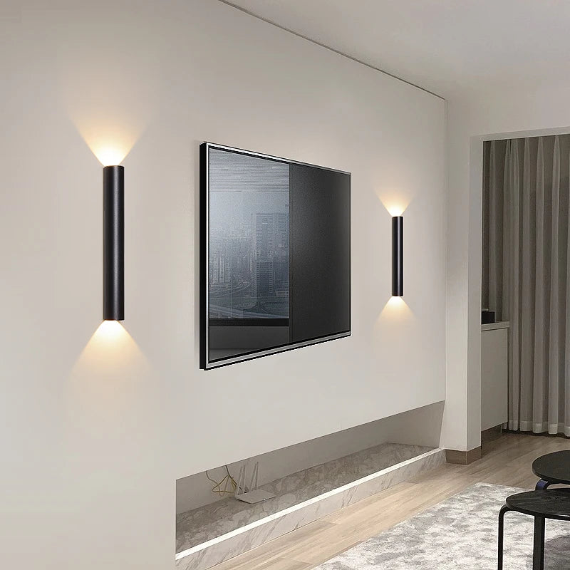 Lámpara de pared LED nórdica para fondo de TV