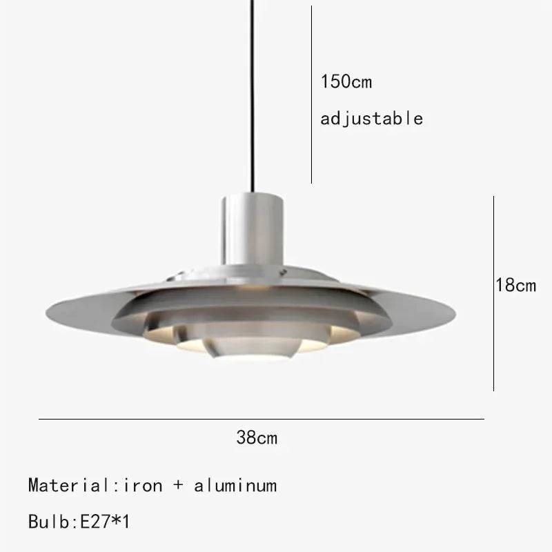 Saveria Modern Nordic Aluminum Pendant Light