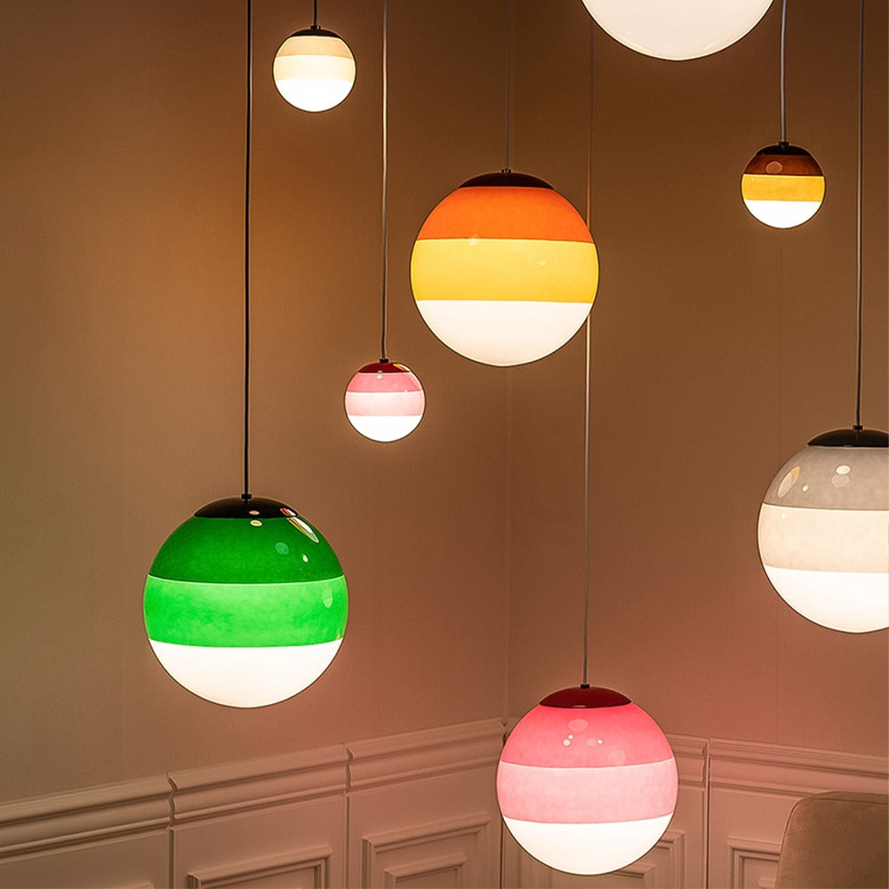 Gradient Color Pendant Light