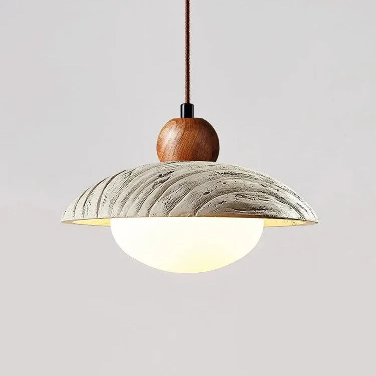 Wabi-sabi Stijl Travertijn Cement Hanglamp