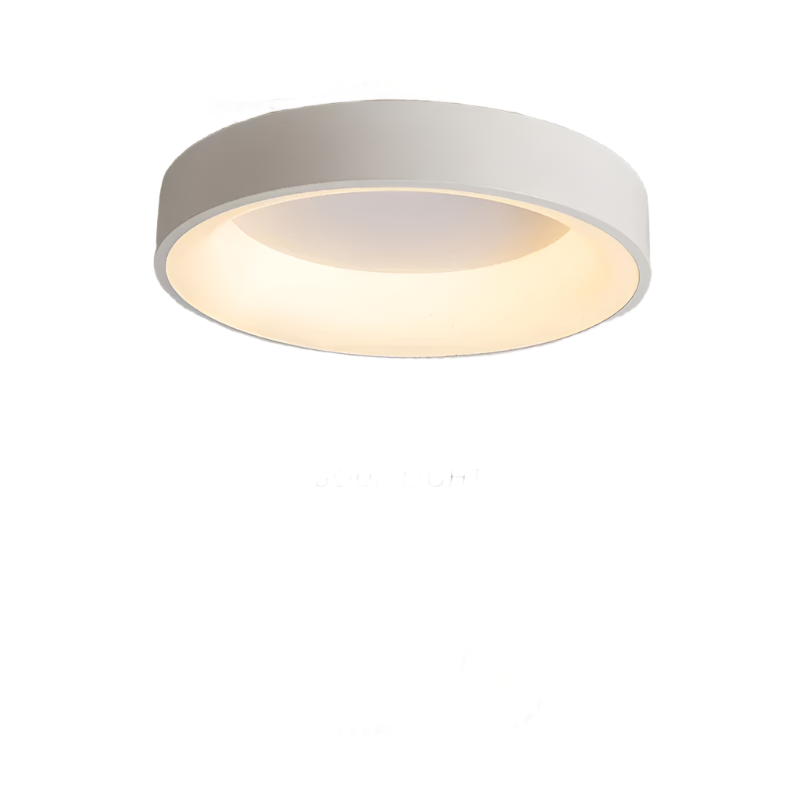 Lustre de plafond rond nordique moderne