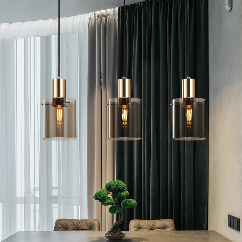 Luxe Glass Pendant Light