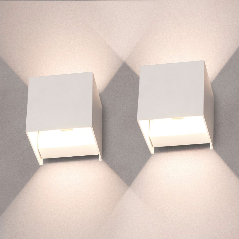 LED Cube Wall Lamps | 1+1 Set