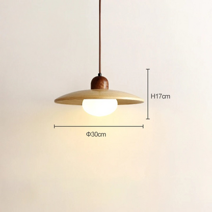 Retro Nordic Bamboo &amp; Wooden LED Pendant Lamp