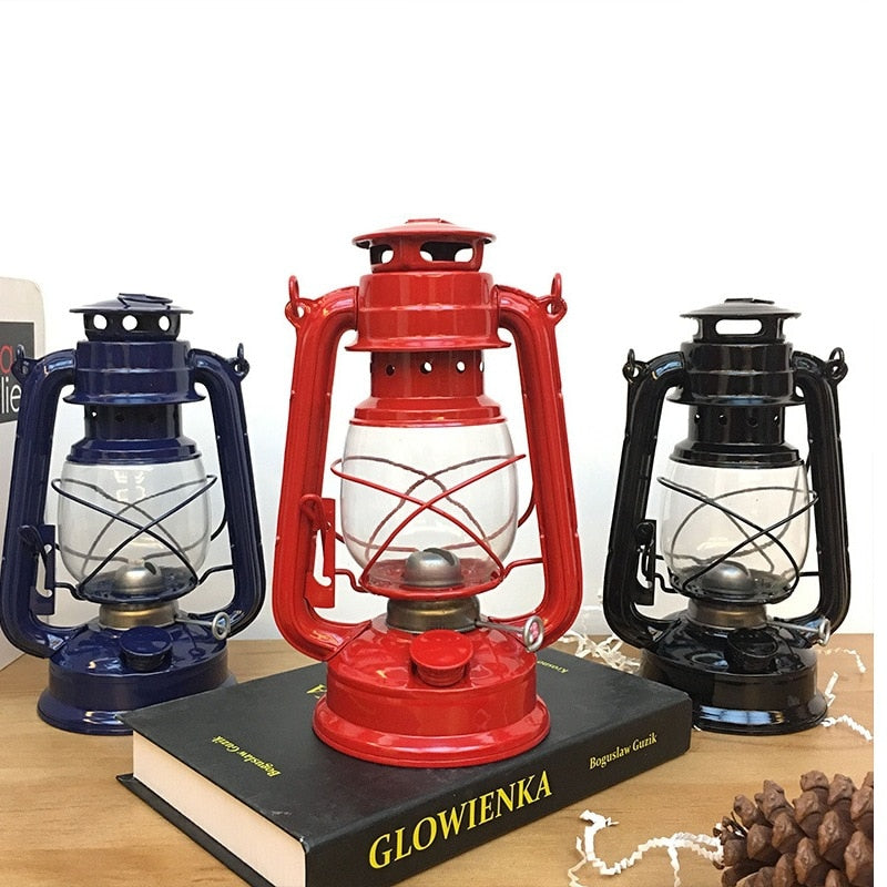 Nostalgic Outdoor Kerosene Lantern Camping Lamp