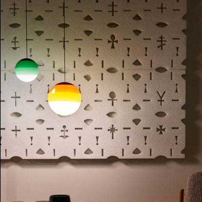 Elaris Modern Gradient Glass Pendant Light