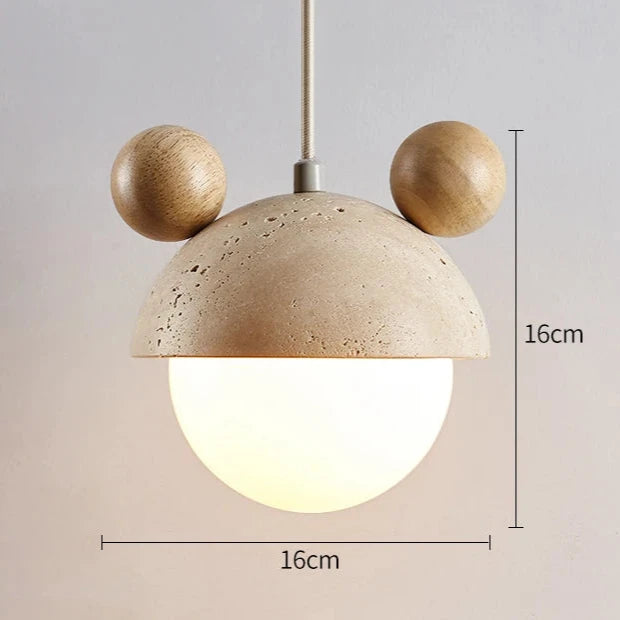 Travertine Micky Hanglamp