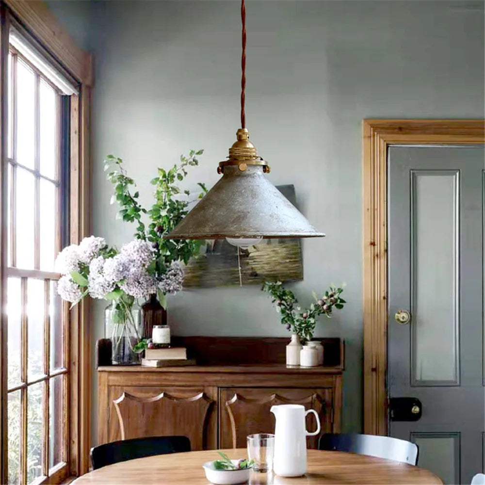 Industrial Vintage Pendant Light