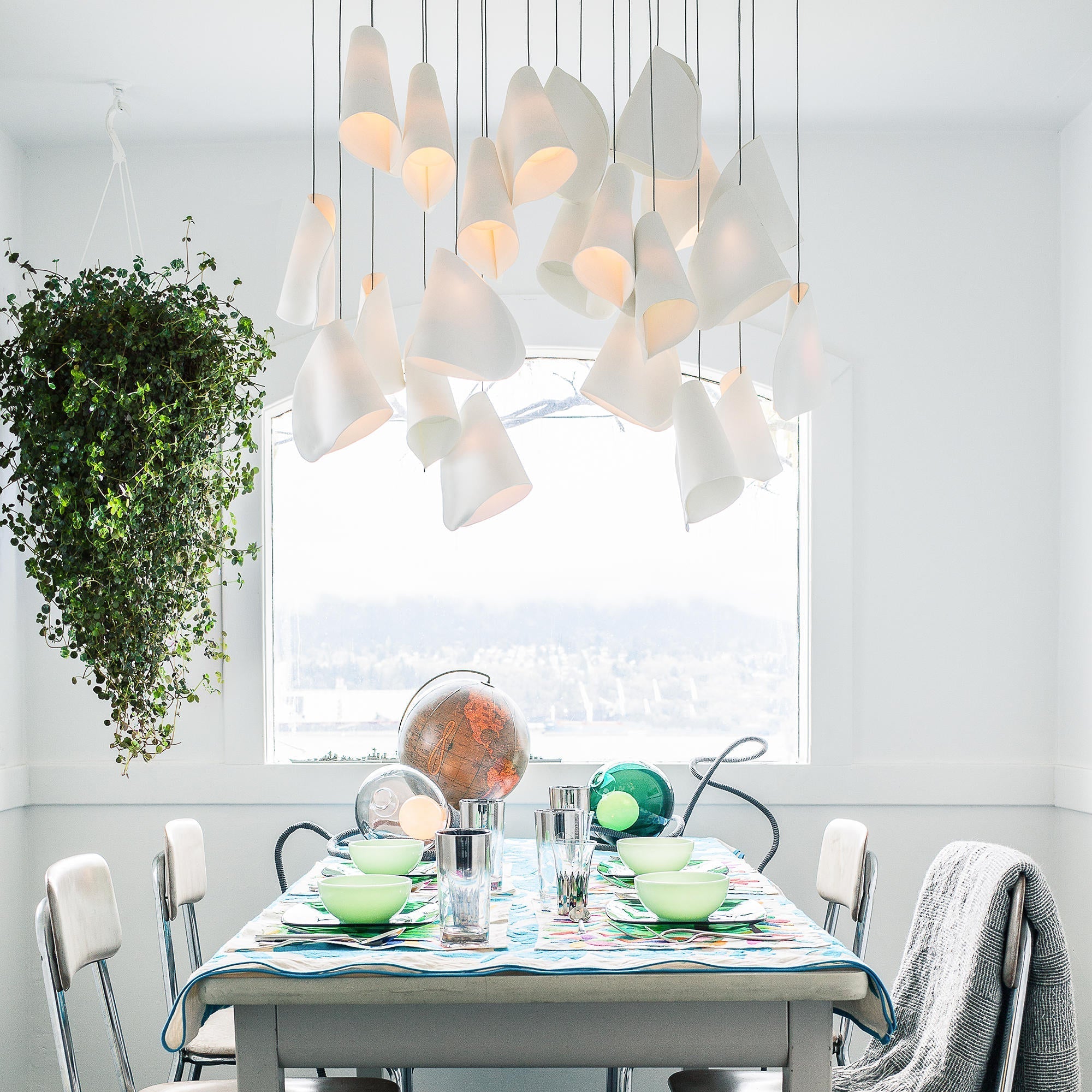 Boki Scandinavian Porcelain Pendant Light