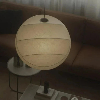 Wabi Sabi Silk Ball Pendant Light