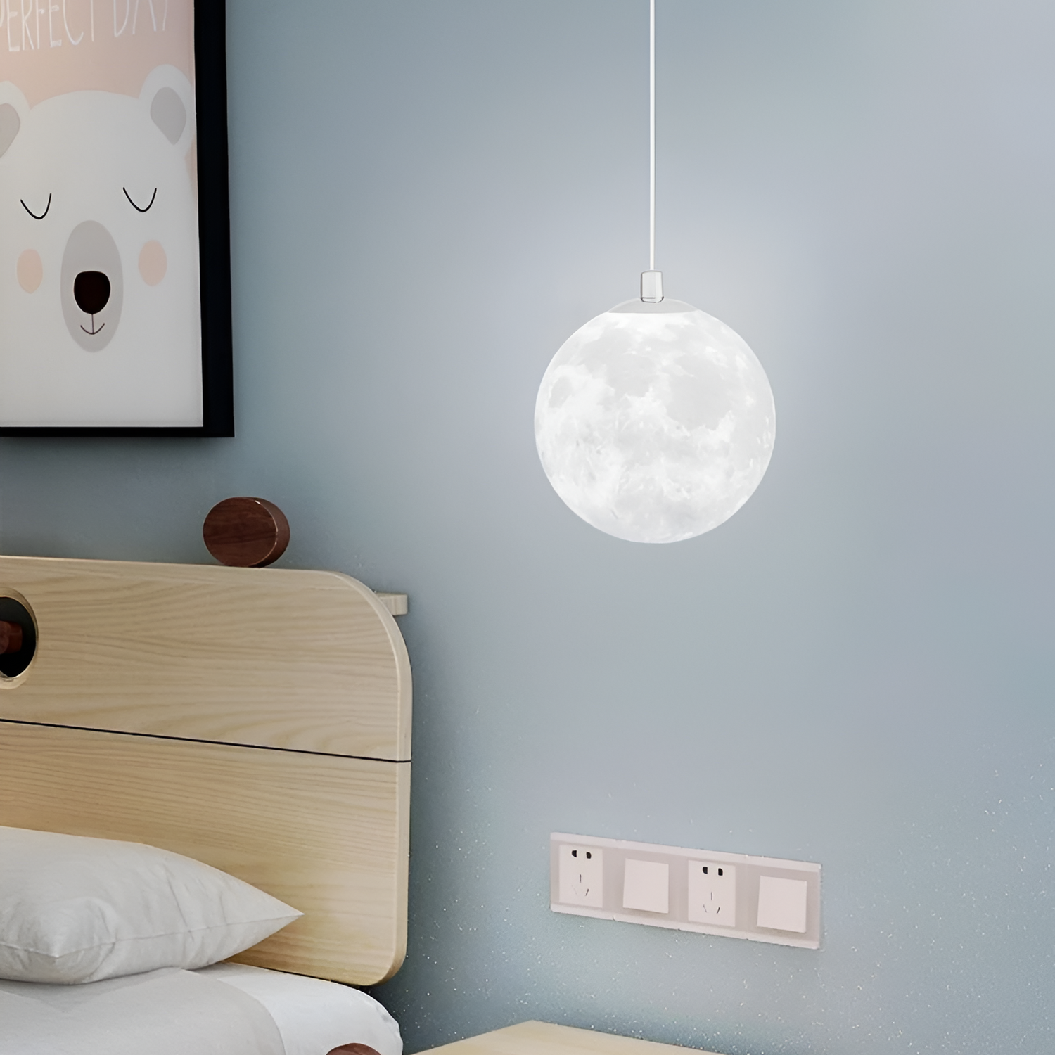 Lunar Glow Pendant Lamp