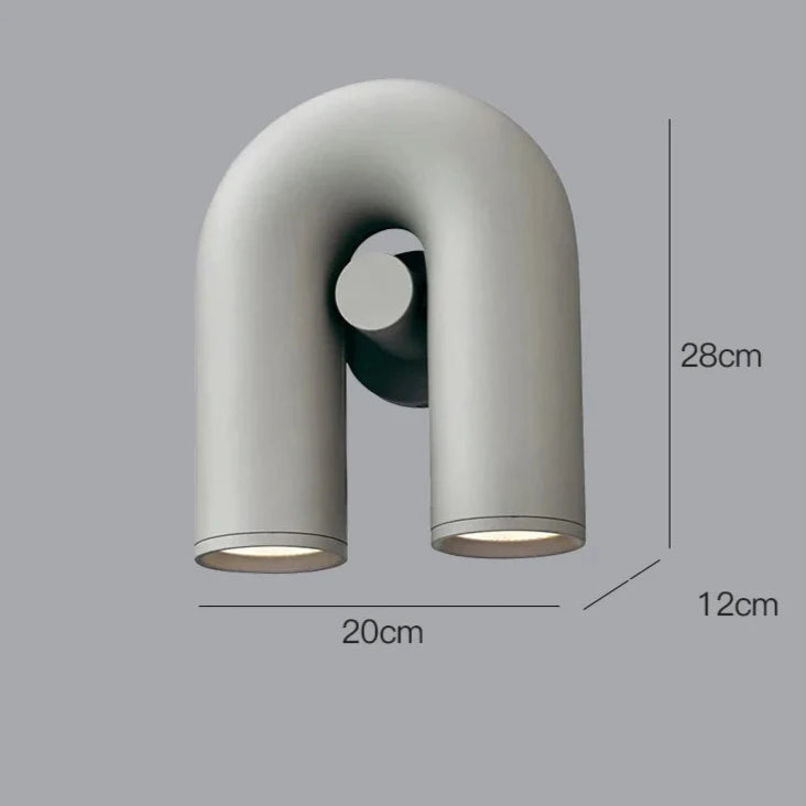 Minimalist U-Shaped LED Wall Lamp