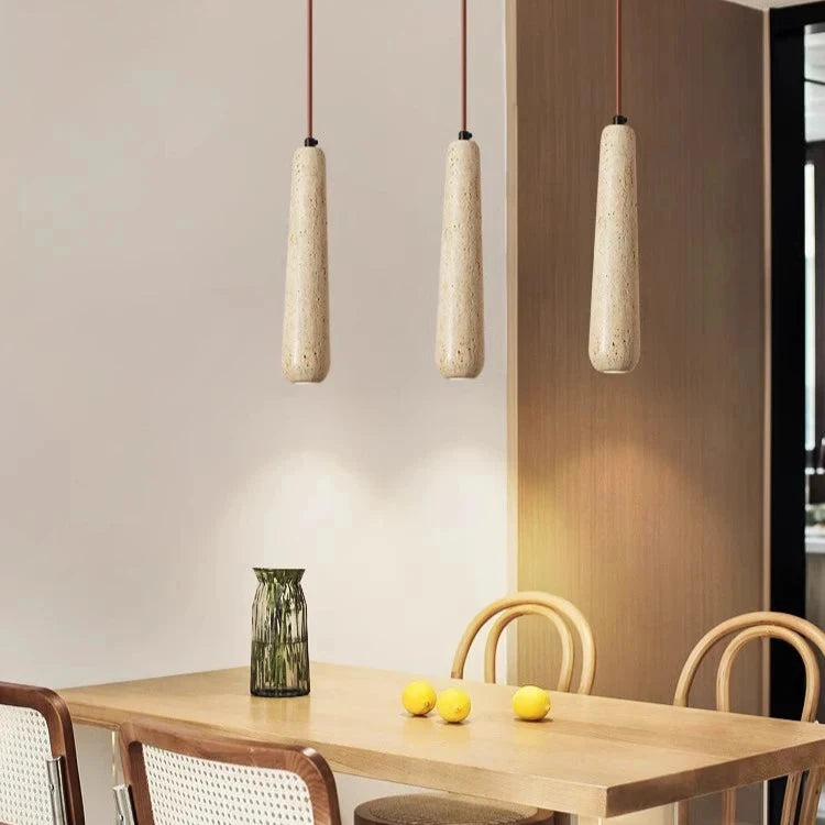 Travertine Tube Hanglamp