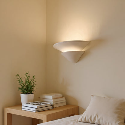 Shellora Wabi-Sabi Plaster Wall Light