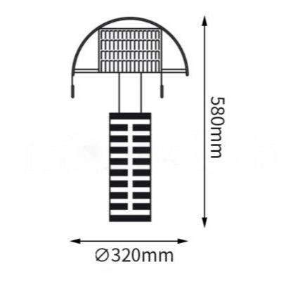 Lampe de table Shogun Bohémien