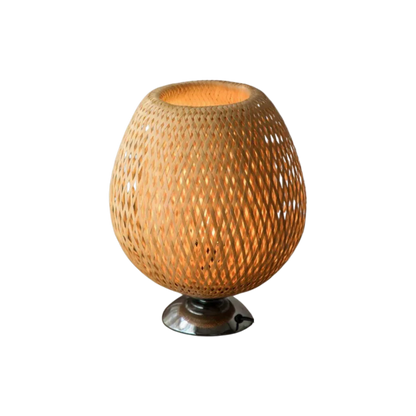 Handcrafted Sustainable Bamboo Table Lamp