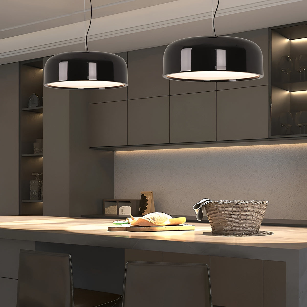 Stelo Modern Nordic Aluminum Polycarbonate Pendant Light
