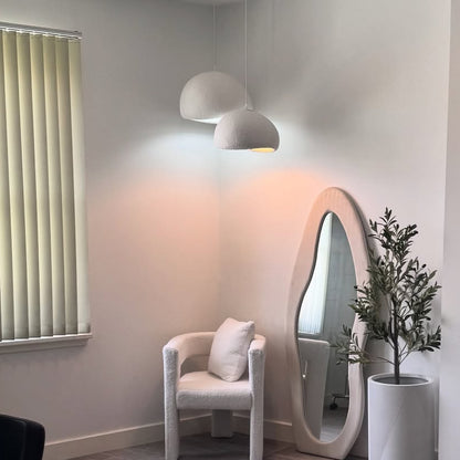 Nordic Wabi Sabi Fiberglass Pendant Light