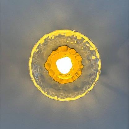 Nordic Round Design Ceto Glass Wall Light