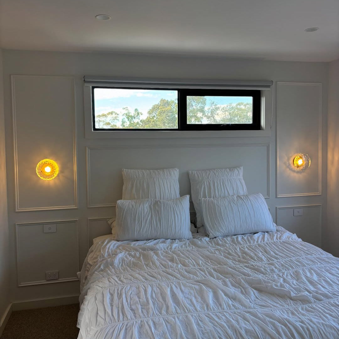 Nordic Round Design Ceto Glass Wall Light