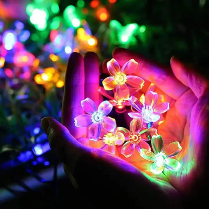 Solar Garden Flower Light