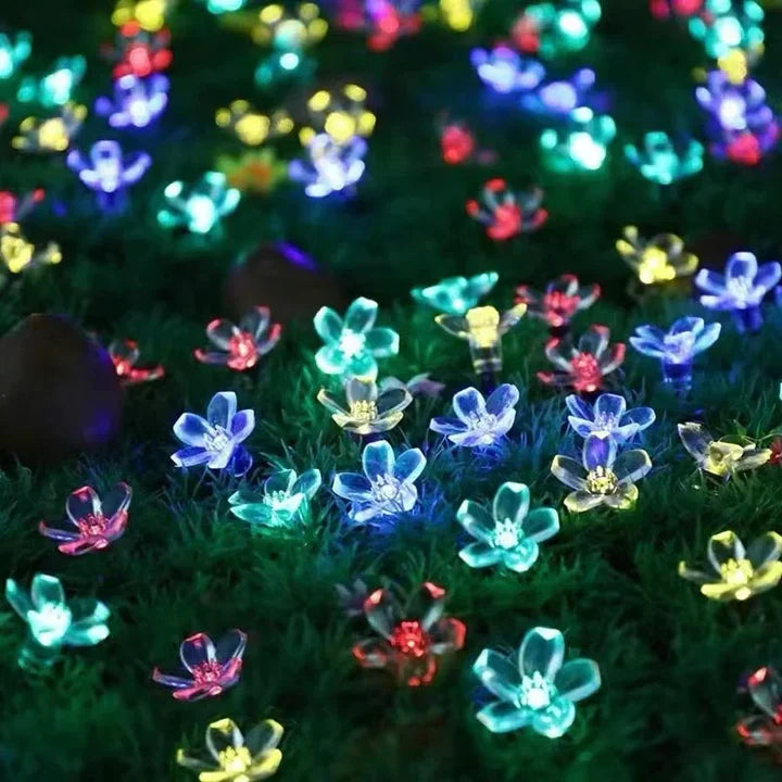 Solar Garden Flower Light