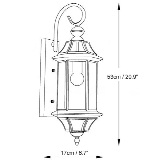 Speight Buitenwandlamp