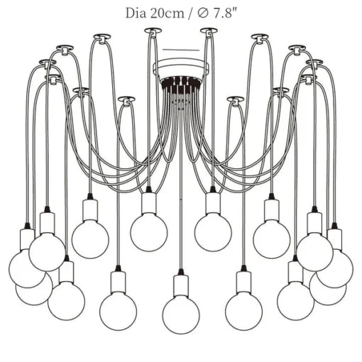 Spider Ceiling Chandelier