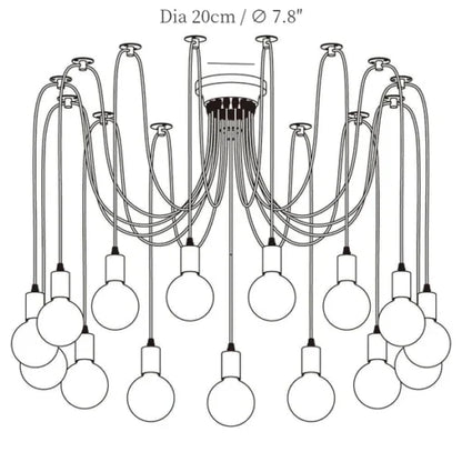 Spider Ceiling Chandelier