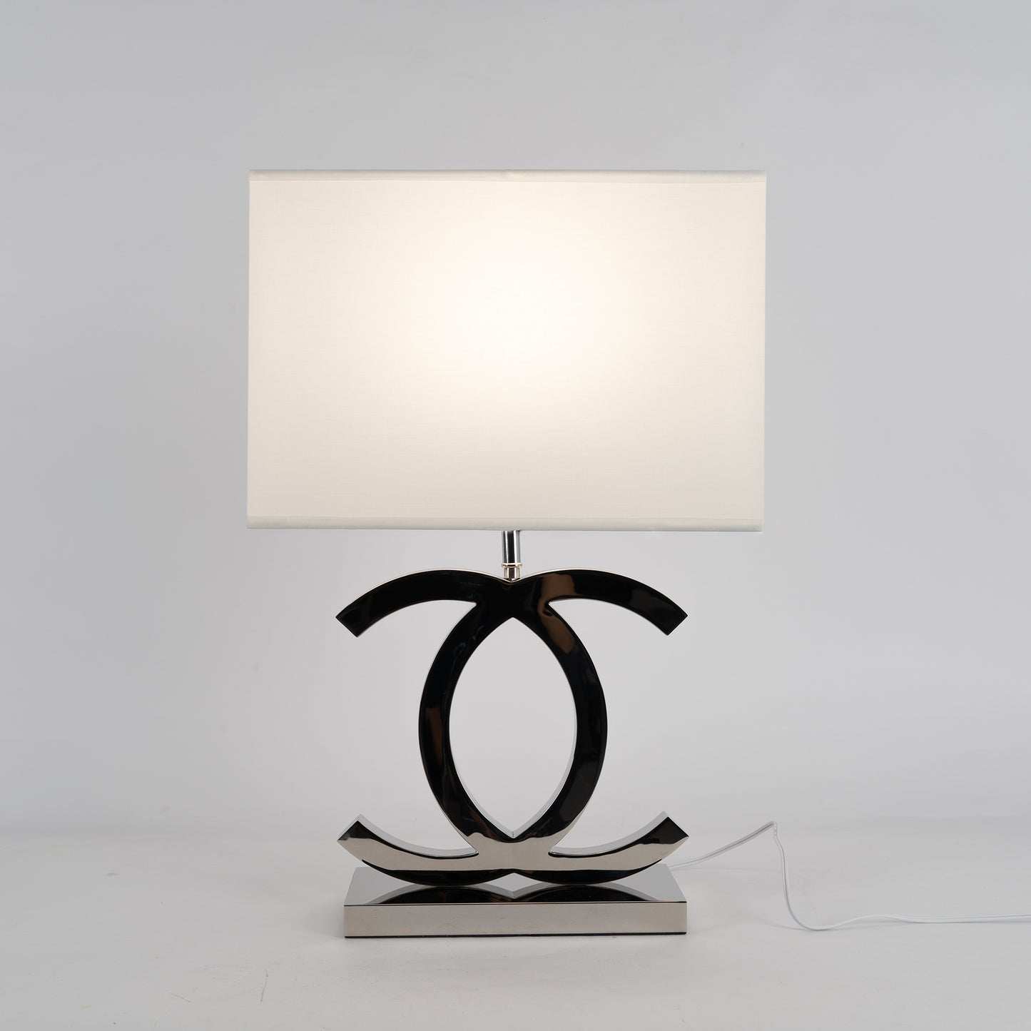 Bohemian Stainless Steel Table Lamp