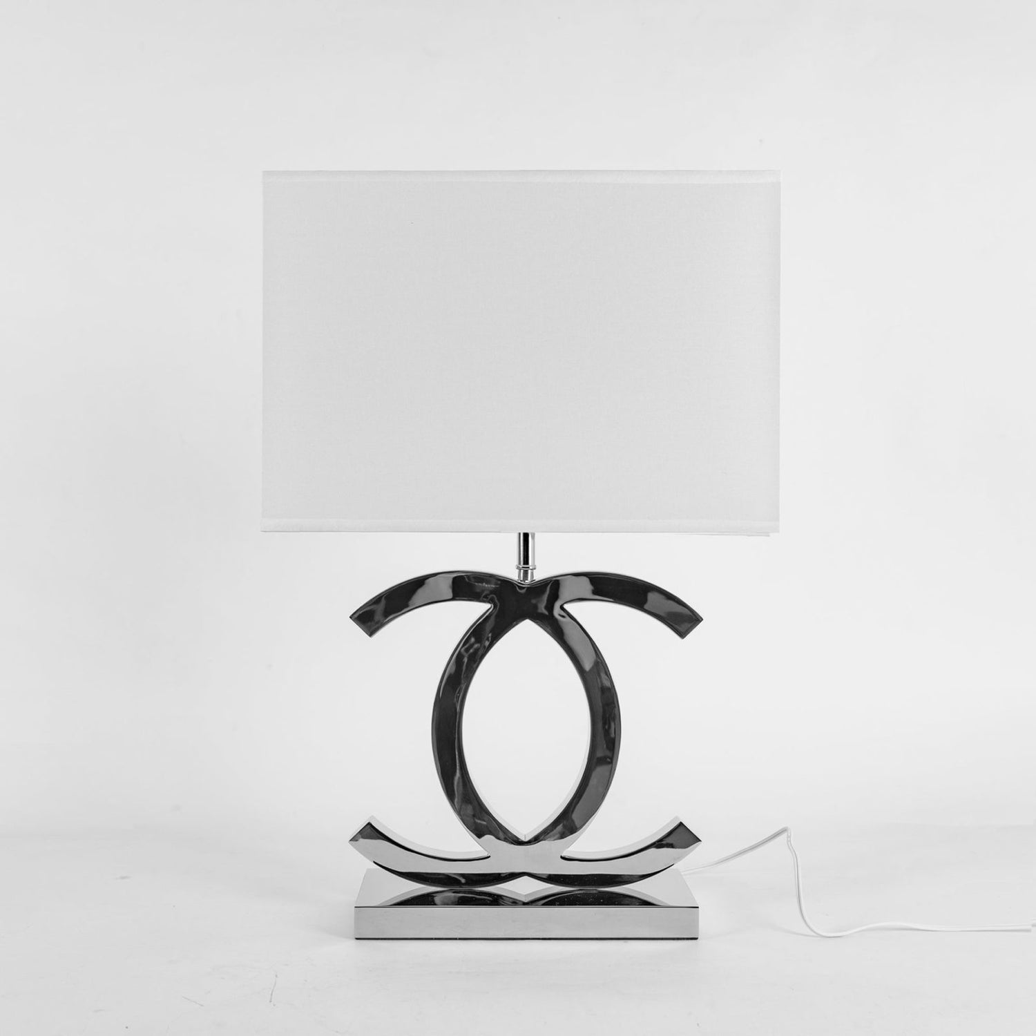 Bohemian Stainless Steel Table Lamp