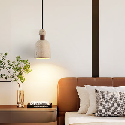 Aris Modern Travertine Pendant Light