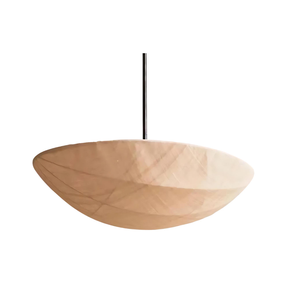 The Wabi-Sabi Canvas Linen Ceiling Light