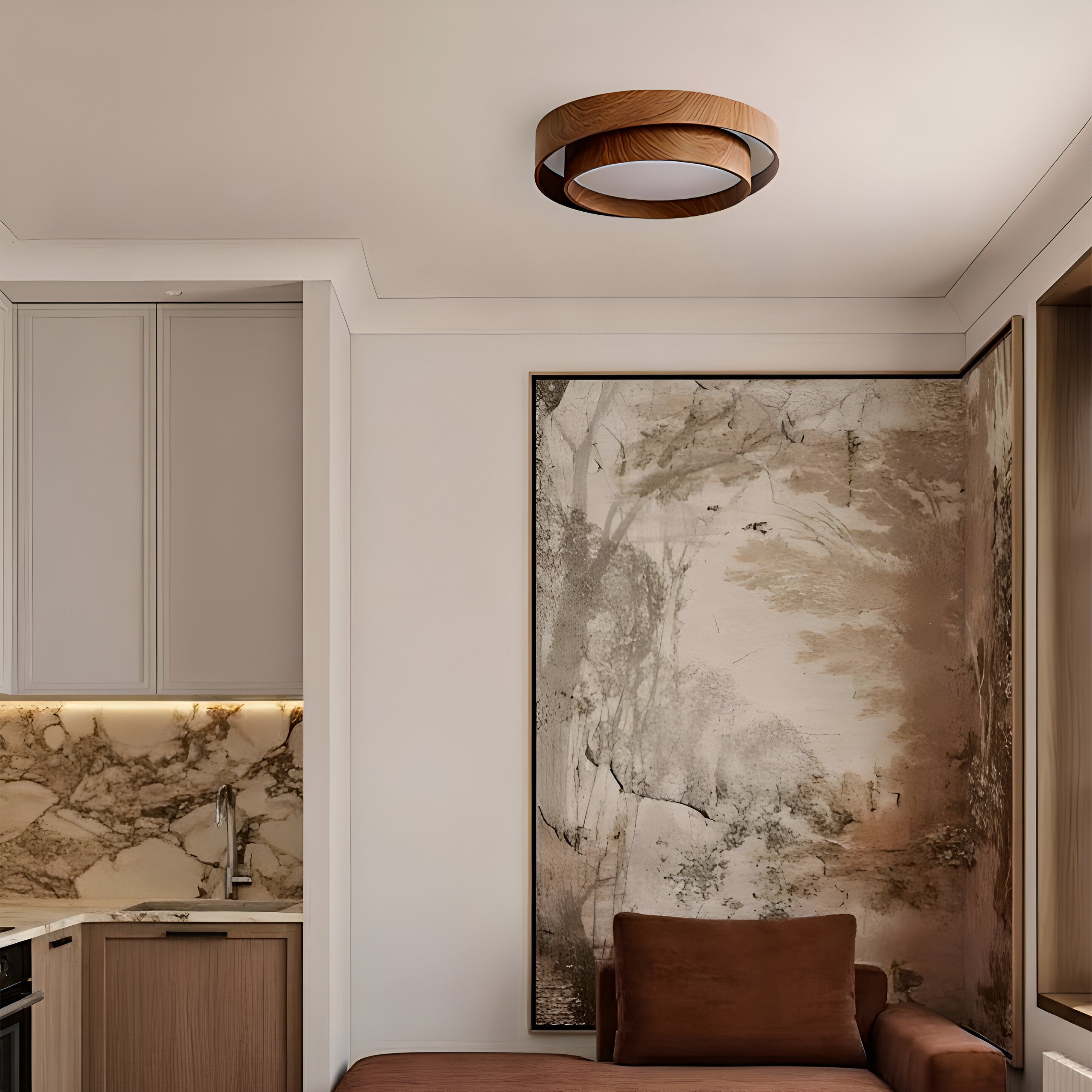 Vaako Nordic Acrylic LED Ceiling Light