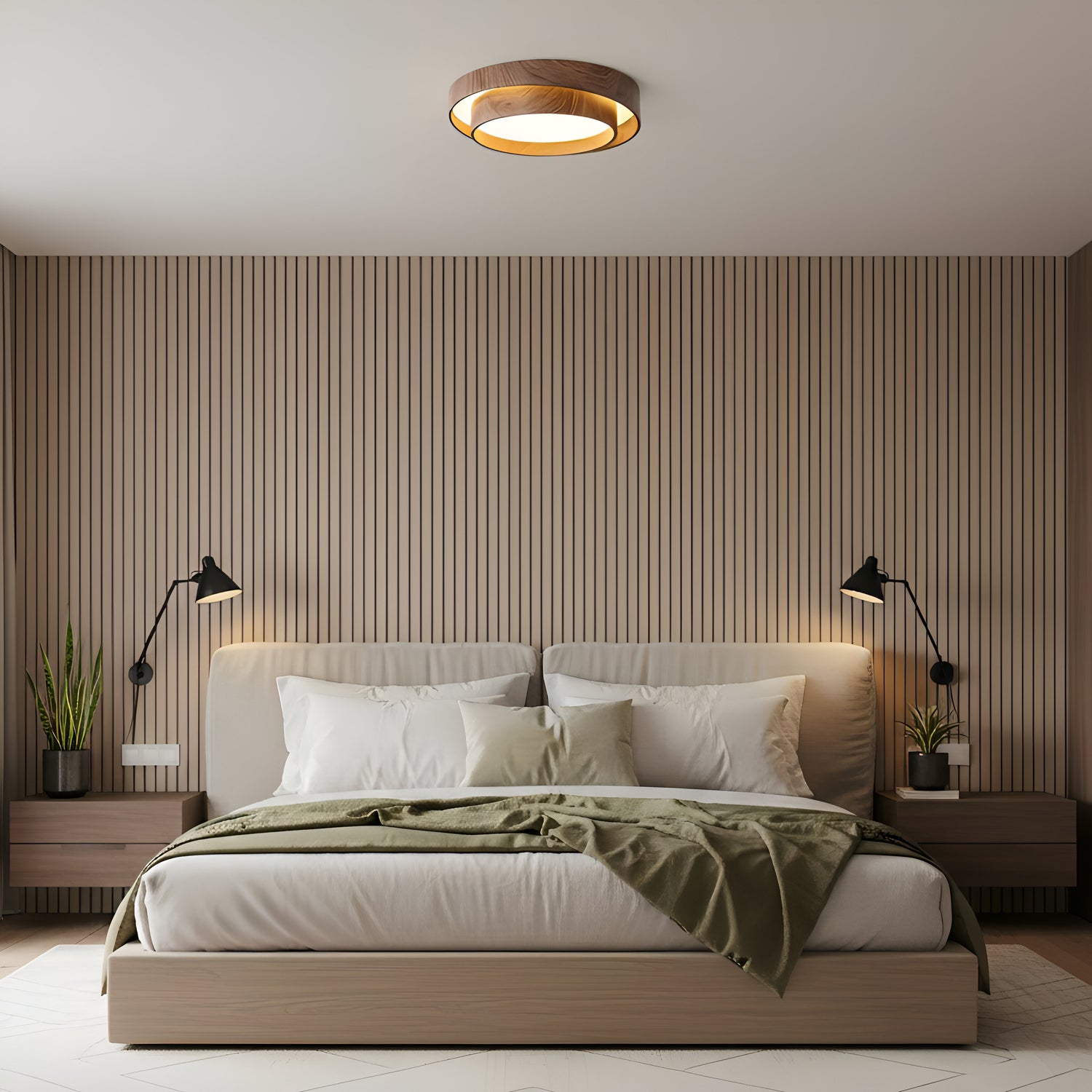 Vaako Nordic Acrylic LED Ceiling Light