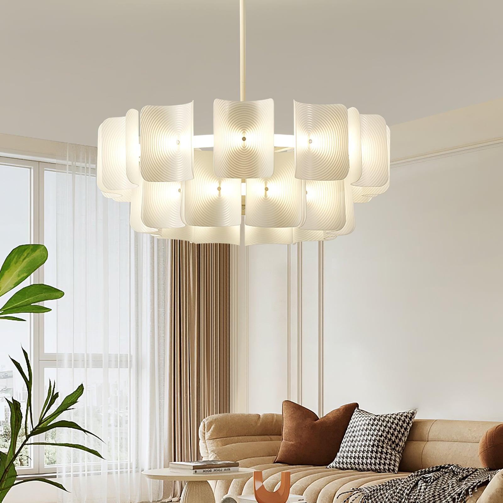 Modern Creative Round Vitre LED Chandelier