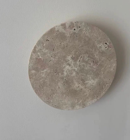 Travertine Stone Round Wall Light