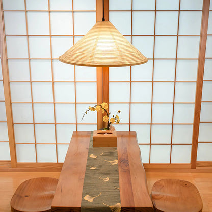 Shoto Serenity Washi Paper Japandi Pendant Light