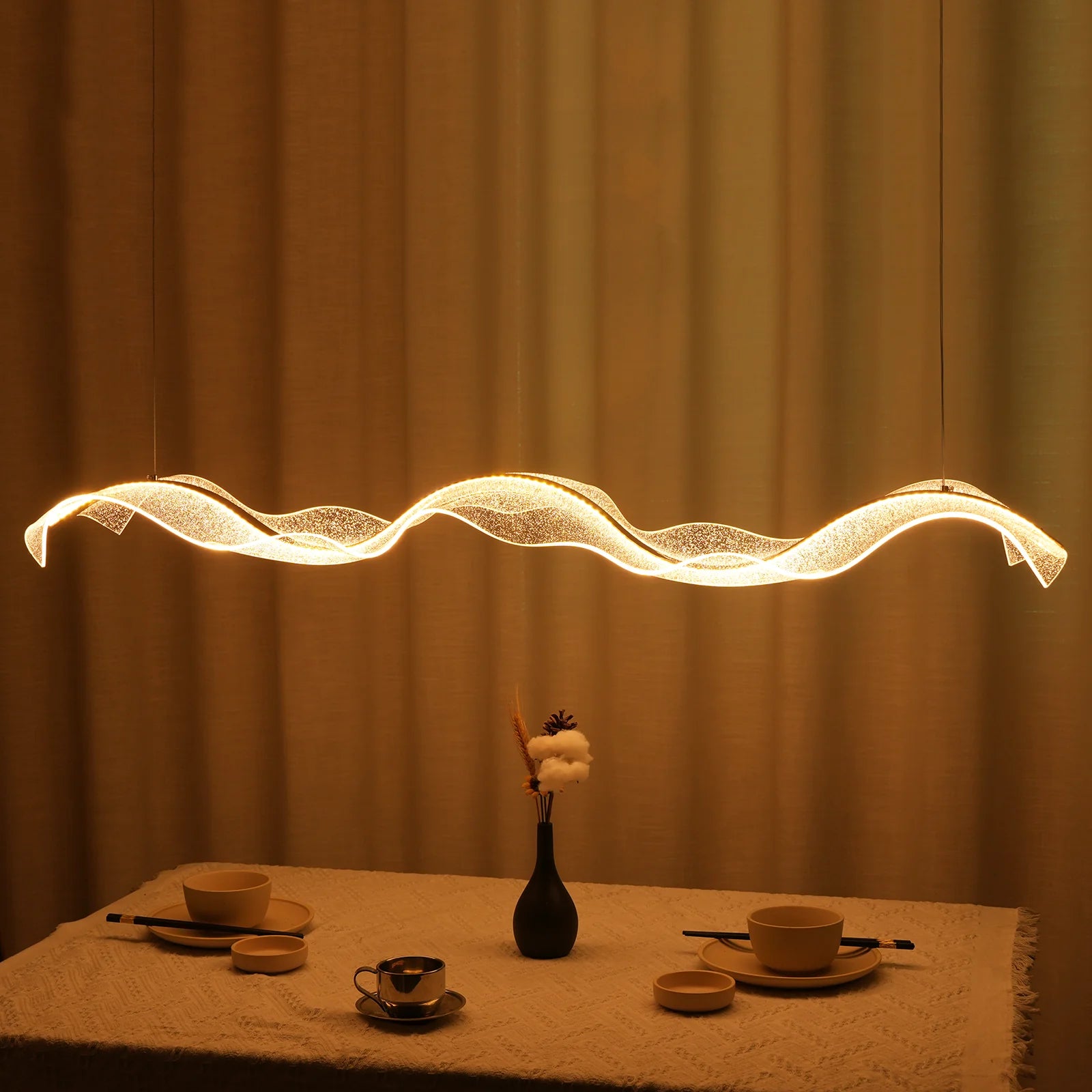 Ondine Ripple Nordic LED Pendant Light