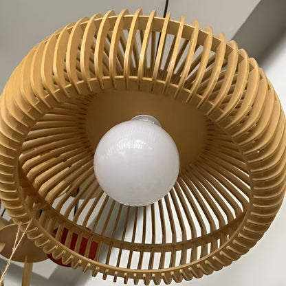 Asahi Japandi Solid Wood Pendant Light